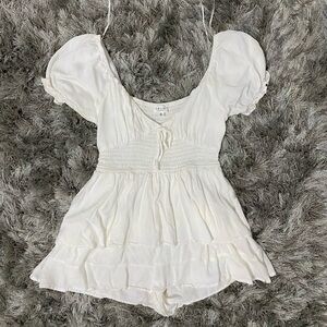 Le Lis white romper